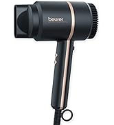 Beurer HC35 Compact Hair Dryer 1500-Watt Blow Dryer Ionic Technology Reduces Frizz Lightweight an...