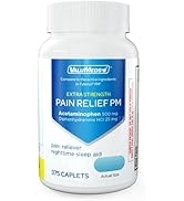 ValuMeds PM Pain Reliever and Nighttime Sleep Aid (375 Count) Acetaminophen 500mg | Fast-Acting R...